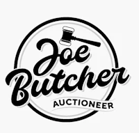 joe butcher auctioneer logo